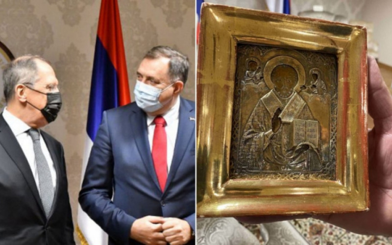 Priča o ikoni provokacija usmjerena protiv Srpske i Rusije