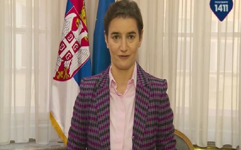 Brnabić: Vlada Srbije donira 250.000 evra RS