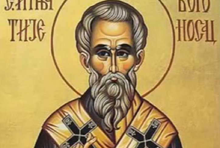 Danas Sveti Ignjatije Bogonosac