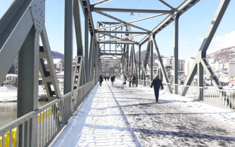 Nakon odobrenog ulaska u Srbiju, pješački most preko Drine postao 