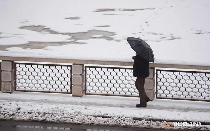 U srijedu hladno, povremeno sa snijegom