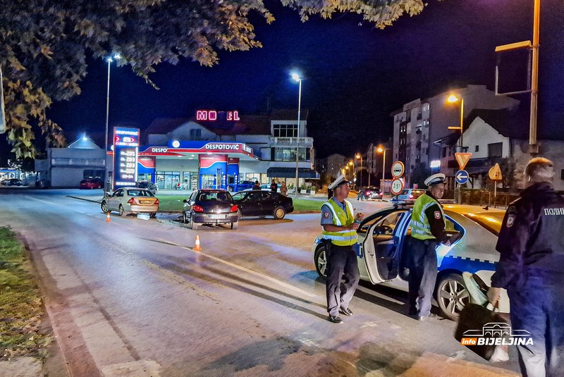 Bijeljina: Sudar tri vozila, ima povrijeđenih (FOTO)
