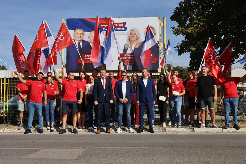 SNSD Ugljevik počeo izbornu kampanju: Žarko Novaković kandidat za narodnog poslanika