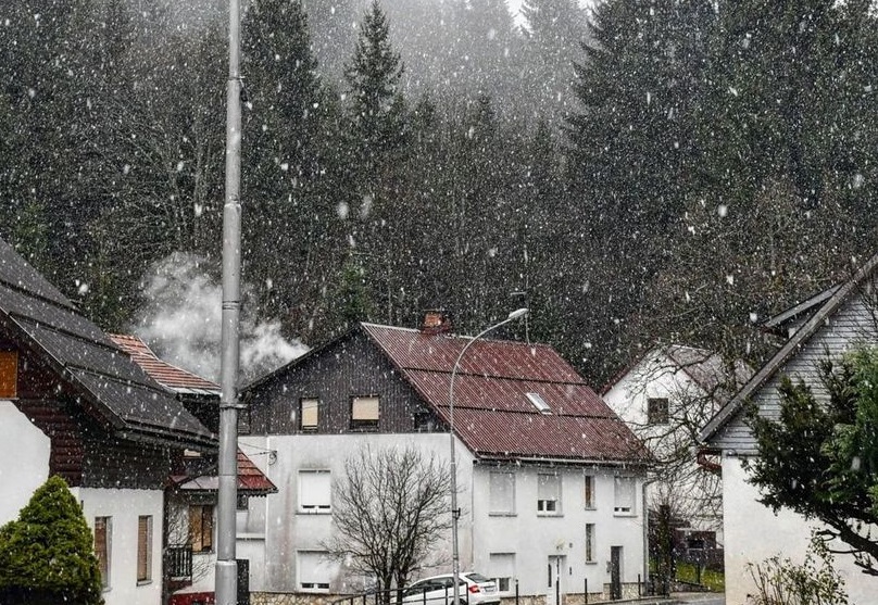 Prvi snijeg u Hrvatskoj