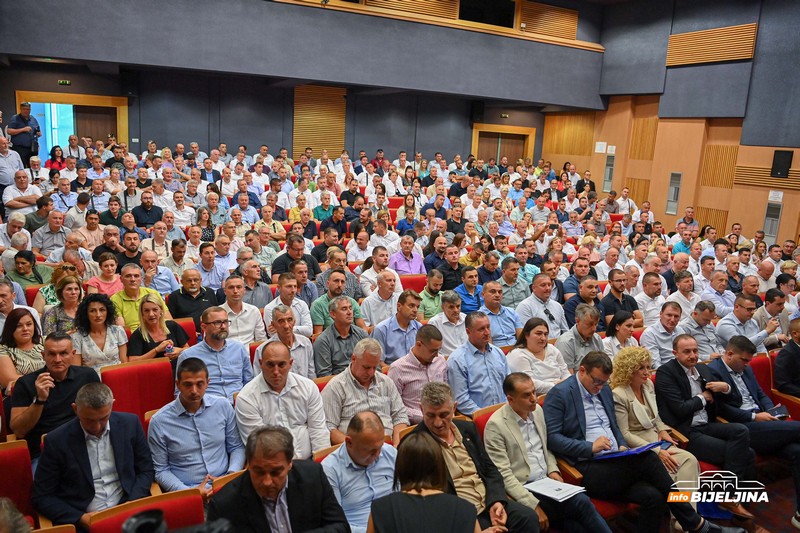 Već dva sata se svađaju oko dnevnog reda i delegata koje je iz Bijeljine doveo Ljubiša Petrović