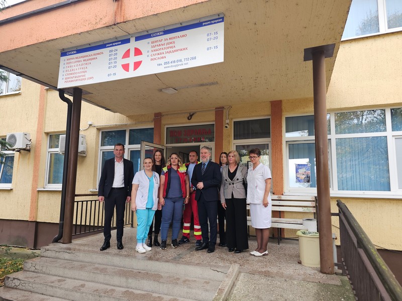 Ministar Šeranić u Ugljeviku: Dom zdravlja stabilan, rješavanje problema Centra za socijalni rad