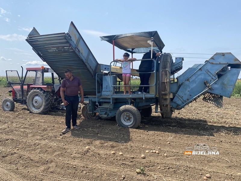 U Semberiji počelo vađenje industrijskog krompira: Hoće li ova godina nadoknaditi prošlogodišnju katastrofu?