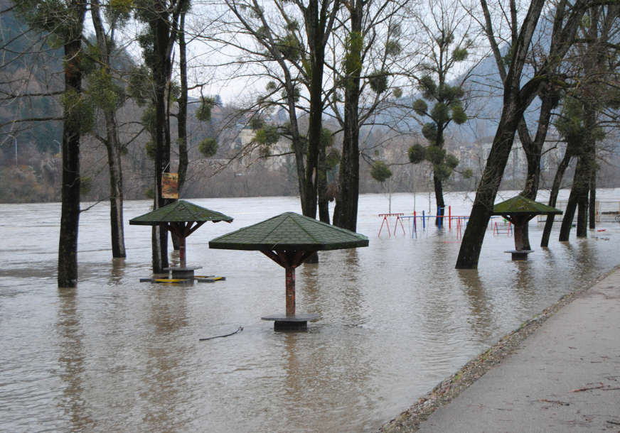 Iz Hidrometeorološkog zavoda poručuju: Očekuje se dadatan porast vodostaja Une, Sane, Vrbasa i Drine