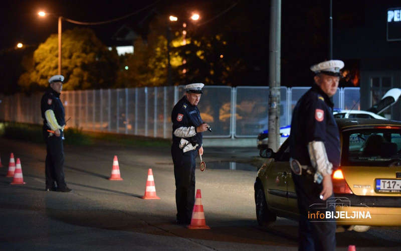 PU Bijeljina: Tokom vikenda 1.403 alkotestiranih, 39 isključenih iz saobraćaja