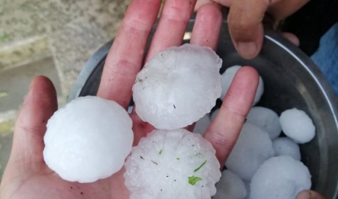 Oštećeni usjevi u Zvorniku, padao grad veličine jajeta