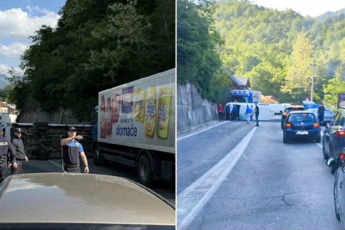 Teška nezgoda na putu Konjic-Jablanica: Saobraćaj potpuno obustavljen