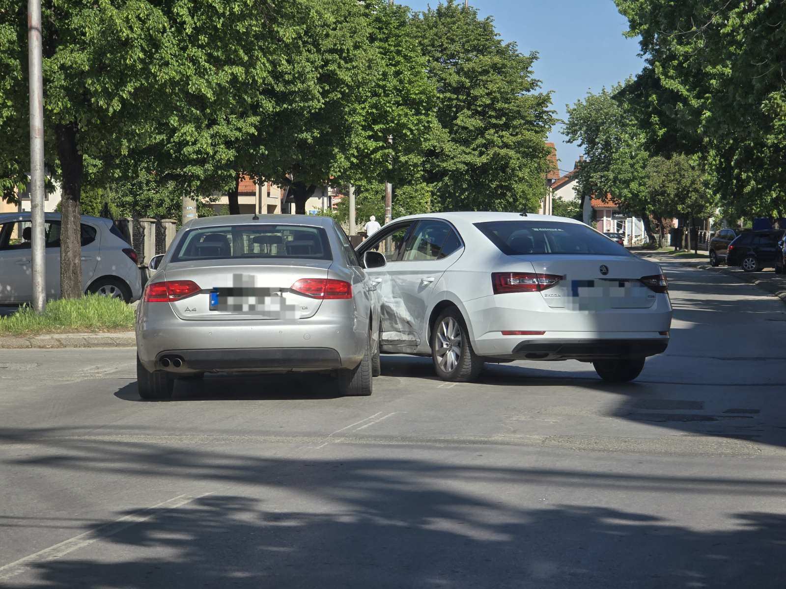 Sudar u Bijeljini, stigla policija (FOTO)