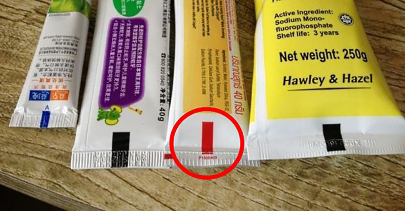 Znate li što znače kvadratići na pakovanju paste za zube?