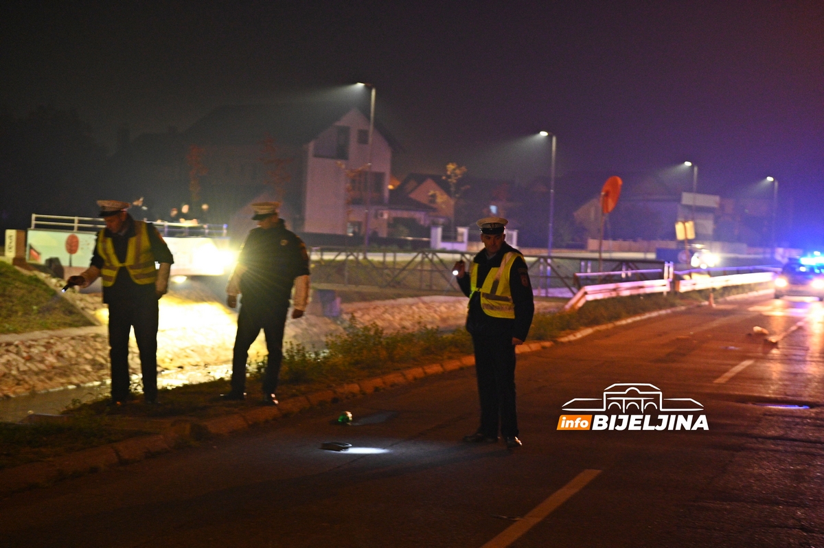 Užas u Bijeljini: Vozilom udario tri pješaka pa pobjegao (VIDEO)
