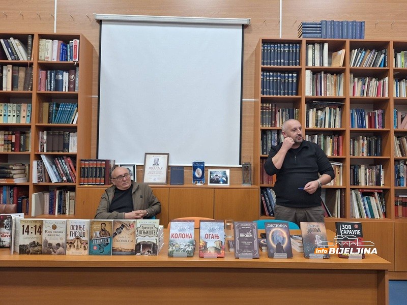 Vlado Arsić i Nenad Milkić u Han Pijesku: Od opasnosti koje vrebaju djecu do antiratnih priča (FOTO)