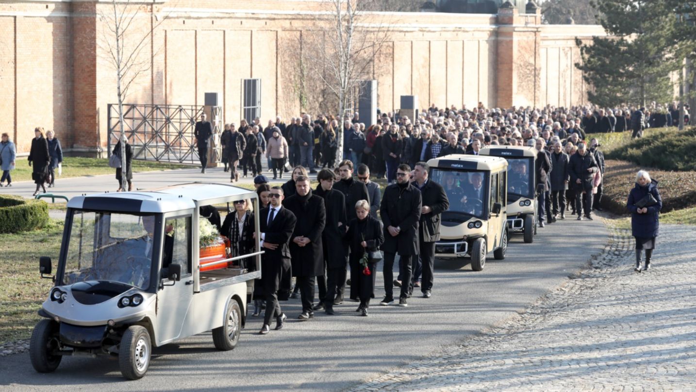 Posljednji pozdrav treneru svih trenera: Ćiro Blažević sahranjen u Zagrebu
