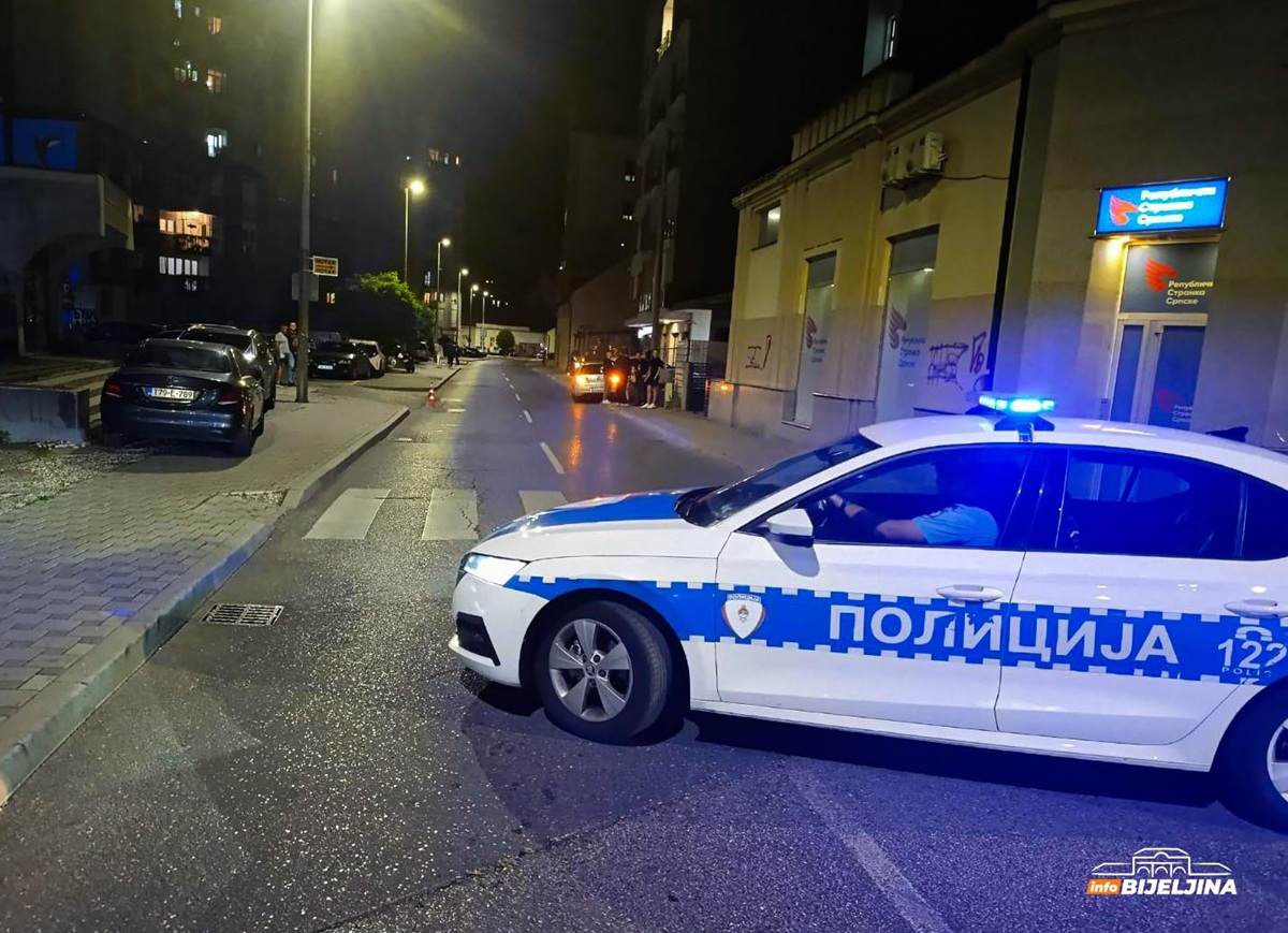 Nezgoda u centru Bijeljine, automobilom udario pješaka
