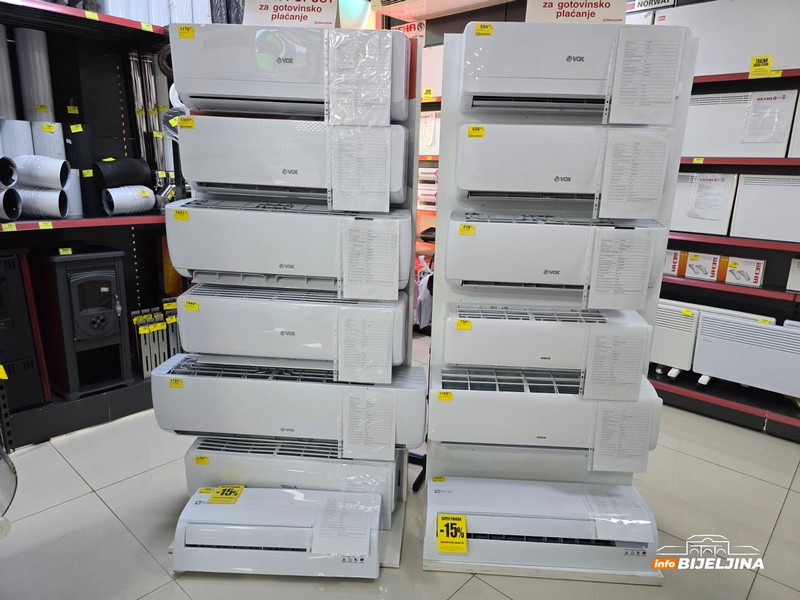 Provjerili smo cijene u Bijeljini: Koliko košta klima - uređaj, a koliko montaža?