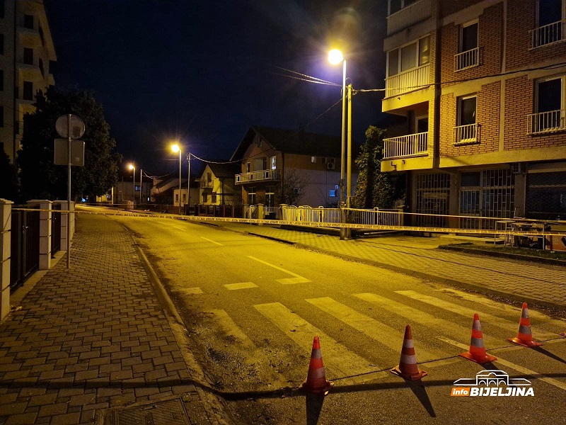Nakon nevremena: Blokirana Ulica Kneza Miloša u Bijeljini, na terenu policija (VIDEO)