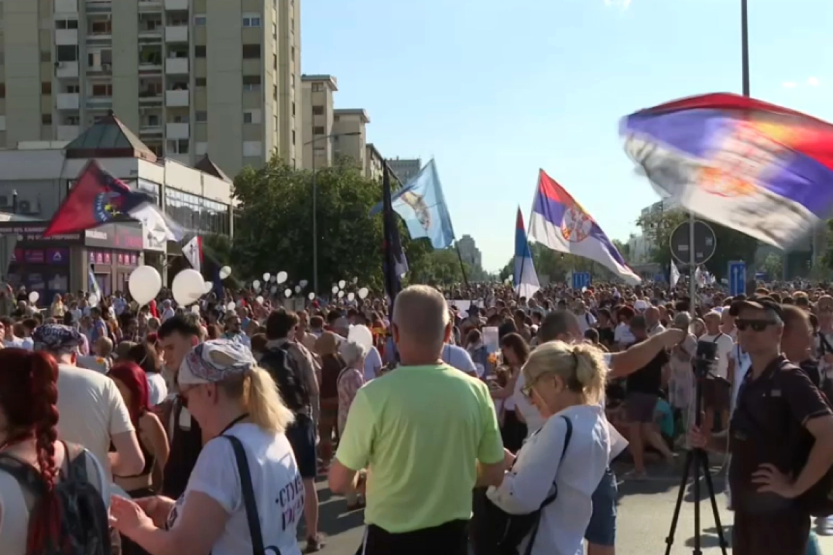 Održan protest u Novom Sadu: Mjesto odakle je sve počelo