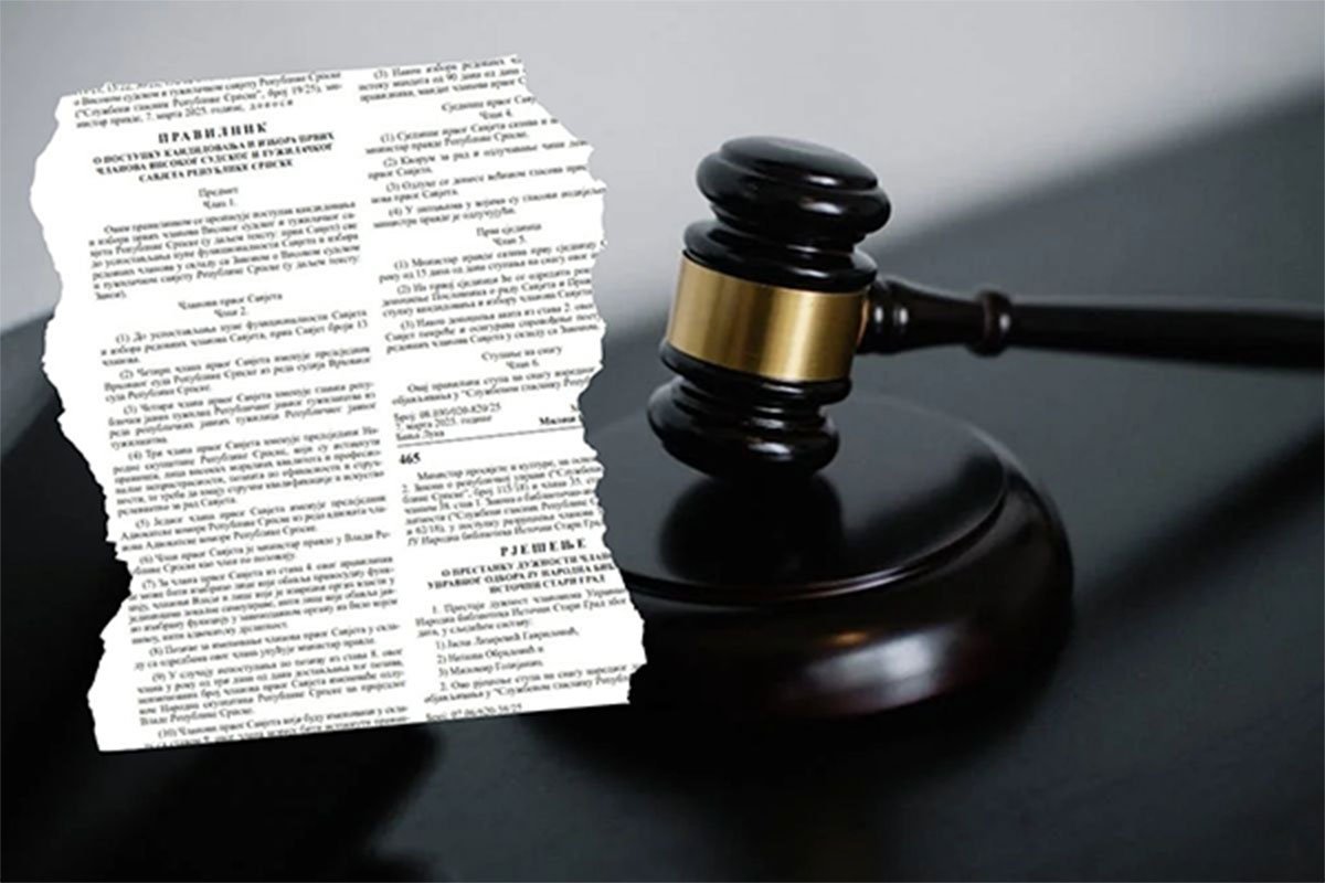 Objavljen Pravilnik o izboru prvih članova VSTS RS: Evo ko će ih birati