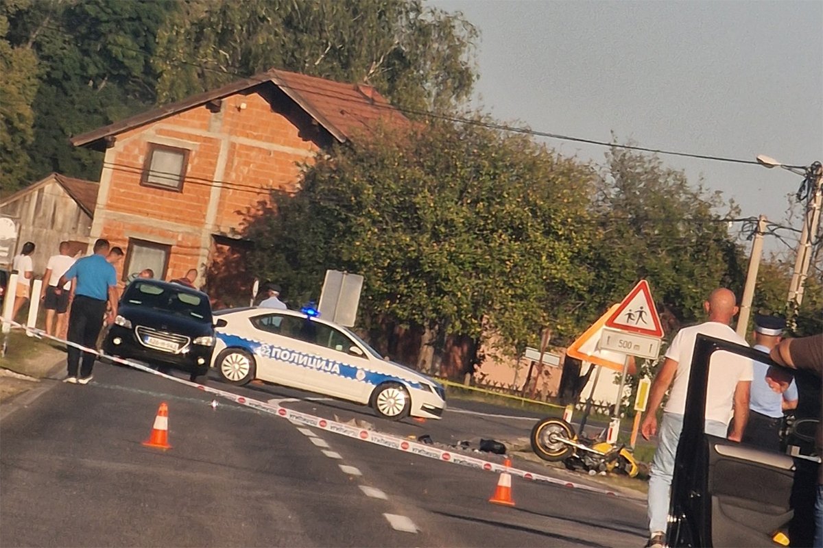 Udes na putu Derventa-Prnjavor, Hitna pomoć odvezla jednu osobu