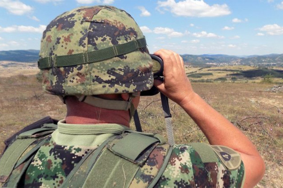 Vojska Srbije oborila dron