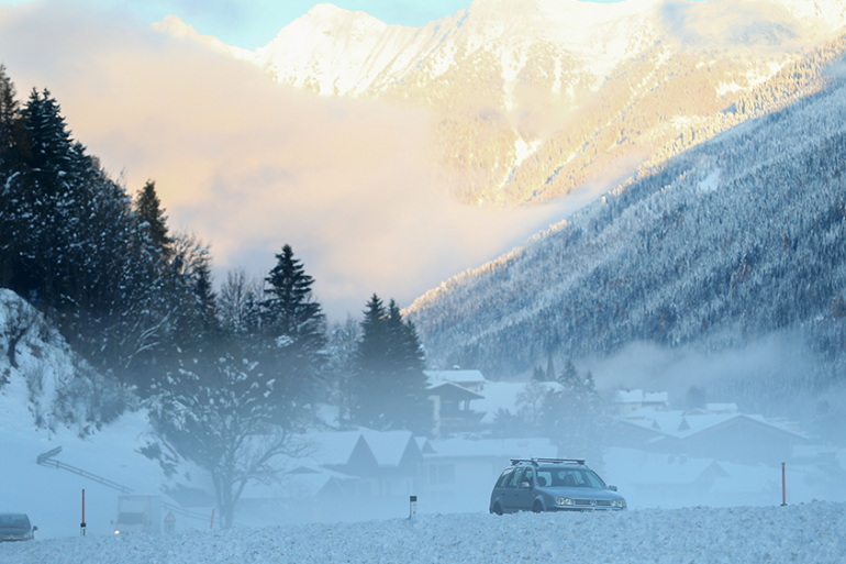 Pao obilan snijeg u Austriji 