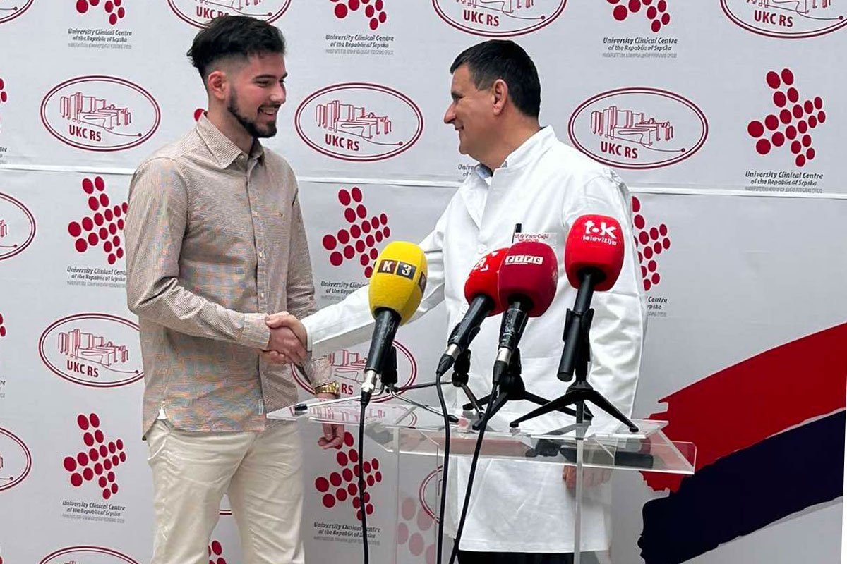  Najbolji diplomac Medicinskog fakulteta zasnovao radni odnos u UKC RS