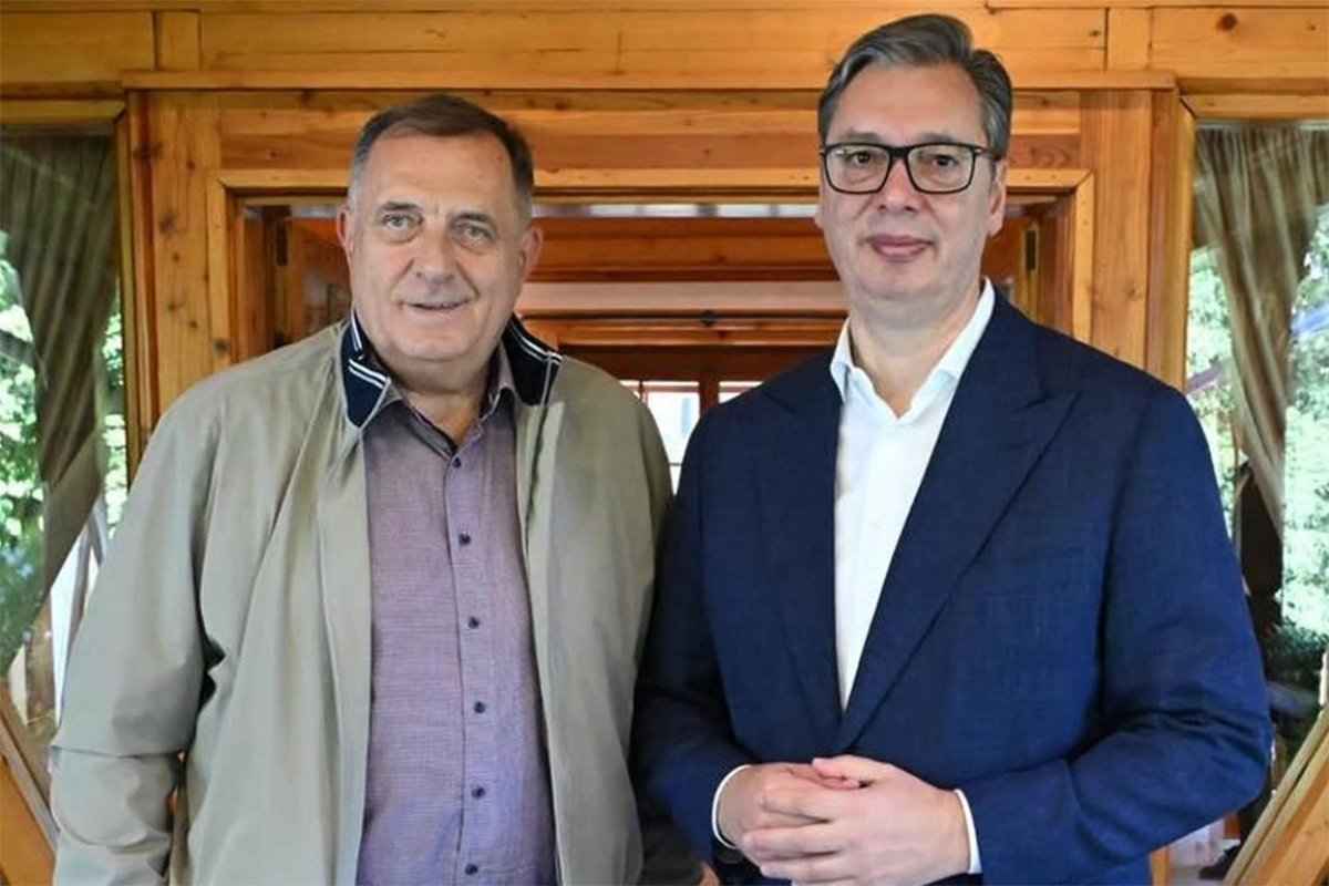 Dodik sa Vučićem: Pokazano koliko su Srpska i Srbija neraskidivo vezane