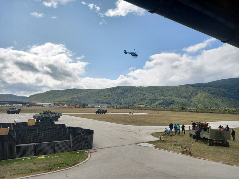 EUFOR demonstrirao snagu u Butmiru: Vježba 