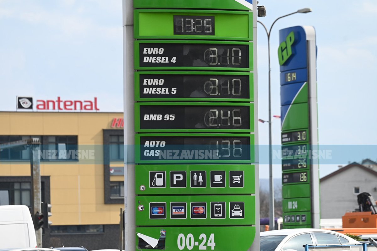 Skočile cijene: Dizel u Banjaluci 3,10 KM