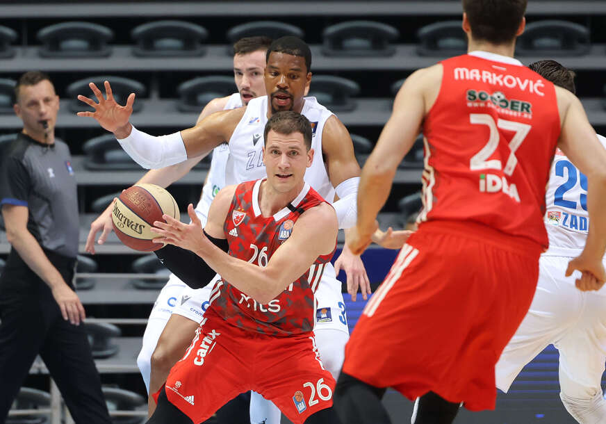 Zvezda vizirala kartu za polufinale: Zadar lak pijen, neka se spremi Budućnost