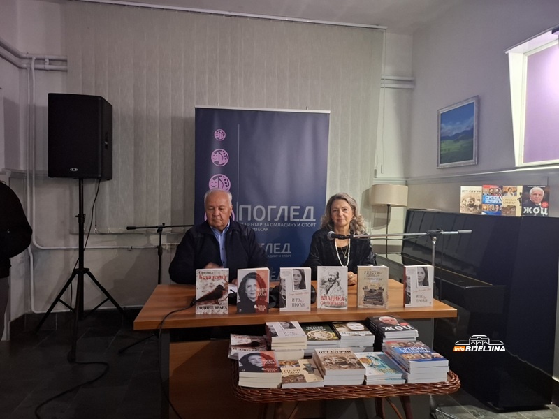 Sanda Rašković Ivić predstavila knjige u Han Pijesku, fond biblioteke bogatiji za 100 naslova  (FOTO)
