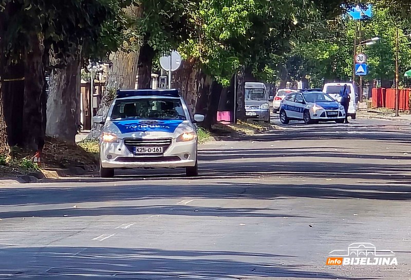 Bijeljina: Blokirana Račanska ulica, tragaju za ubicom policajca iz Srbije (FOTO, VIDEO) 