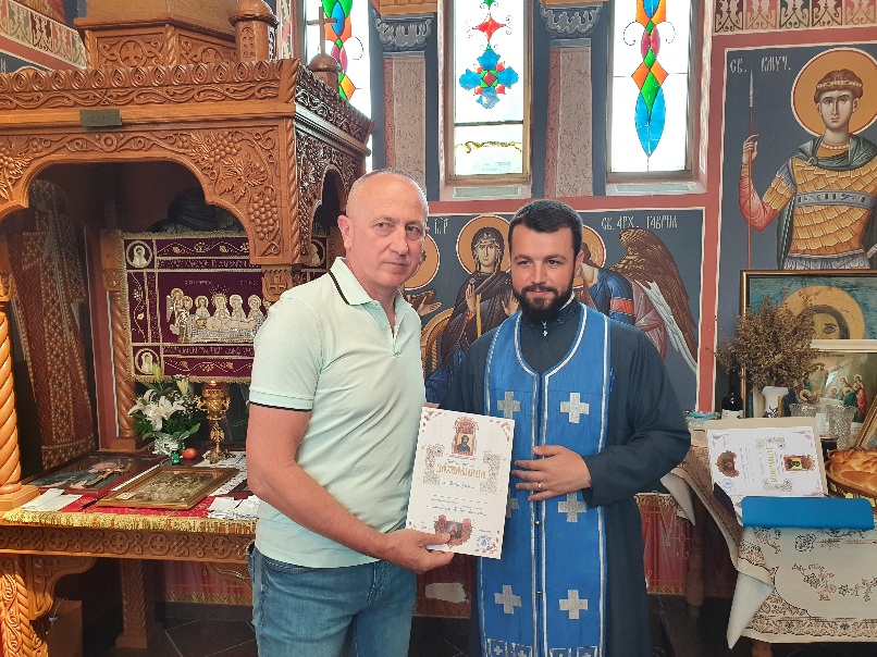 DUHOVNA RADOST Hram u Ugljevičkoj Obriježi proslavio krsnu slavu