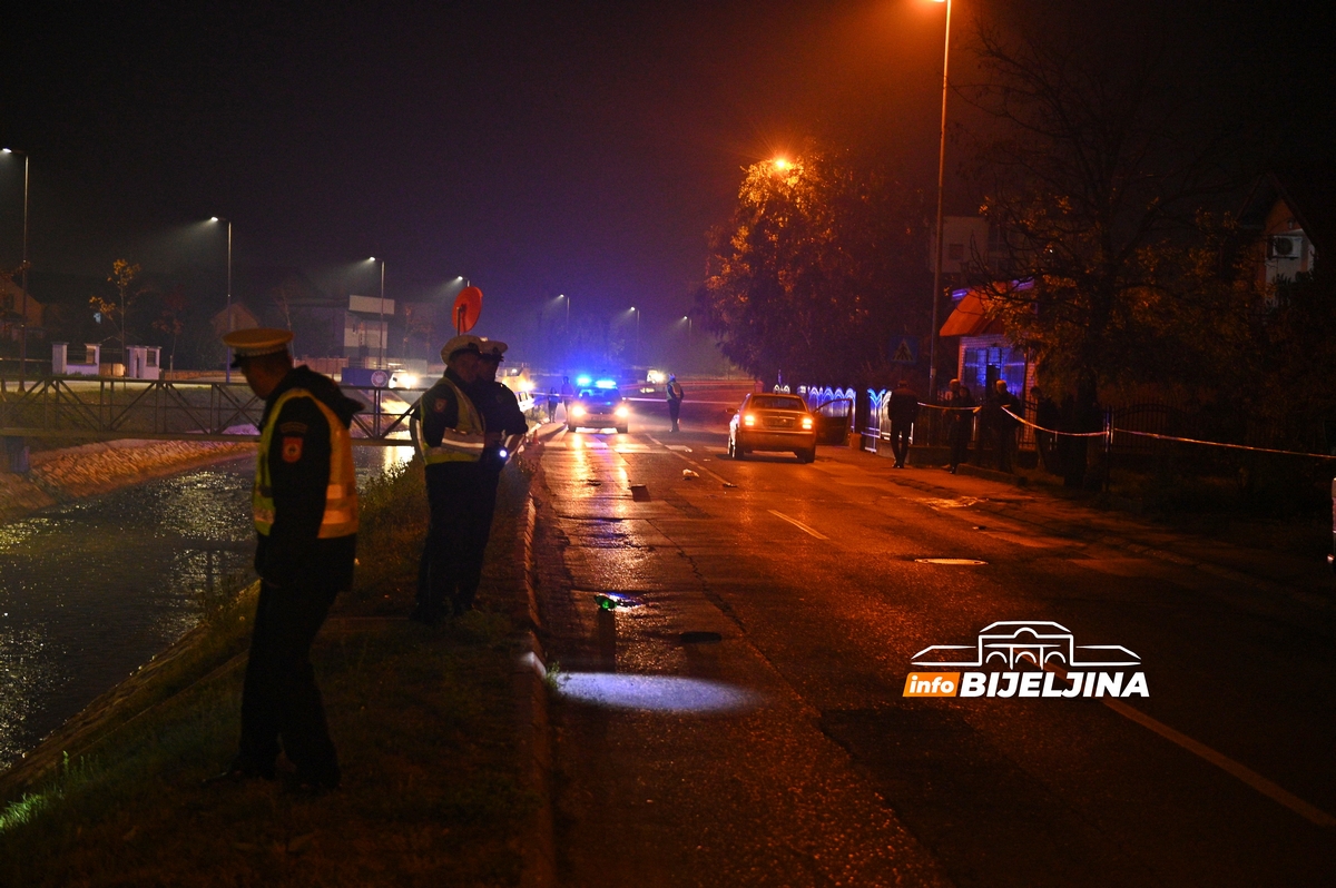 Užas u Bijeljini: Vozilom udario tri pješaka pa pobjegao (VIDEO)