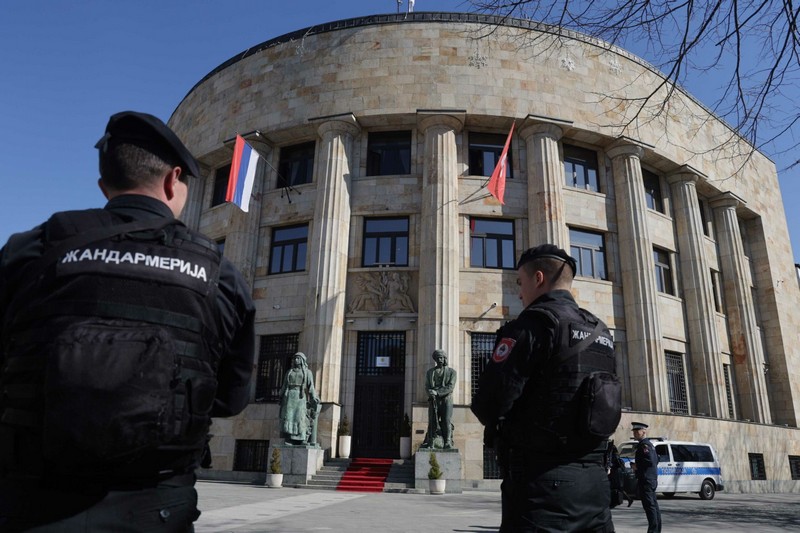 Žandarmerija sa dugim cijevima u CENTRU BANJALUKE: Povećana bezbjednost predsjednika RS Milorada Dodika
