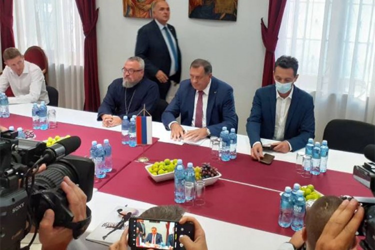 Počeo sastanak Dodika i predstavnika srpskih stranaka i udruženja u Mostaru
