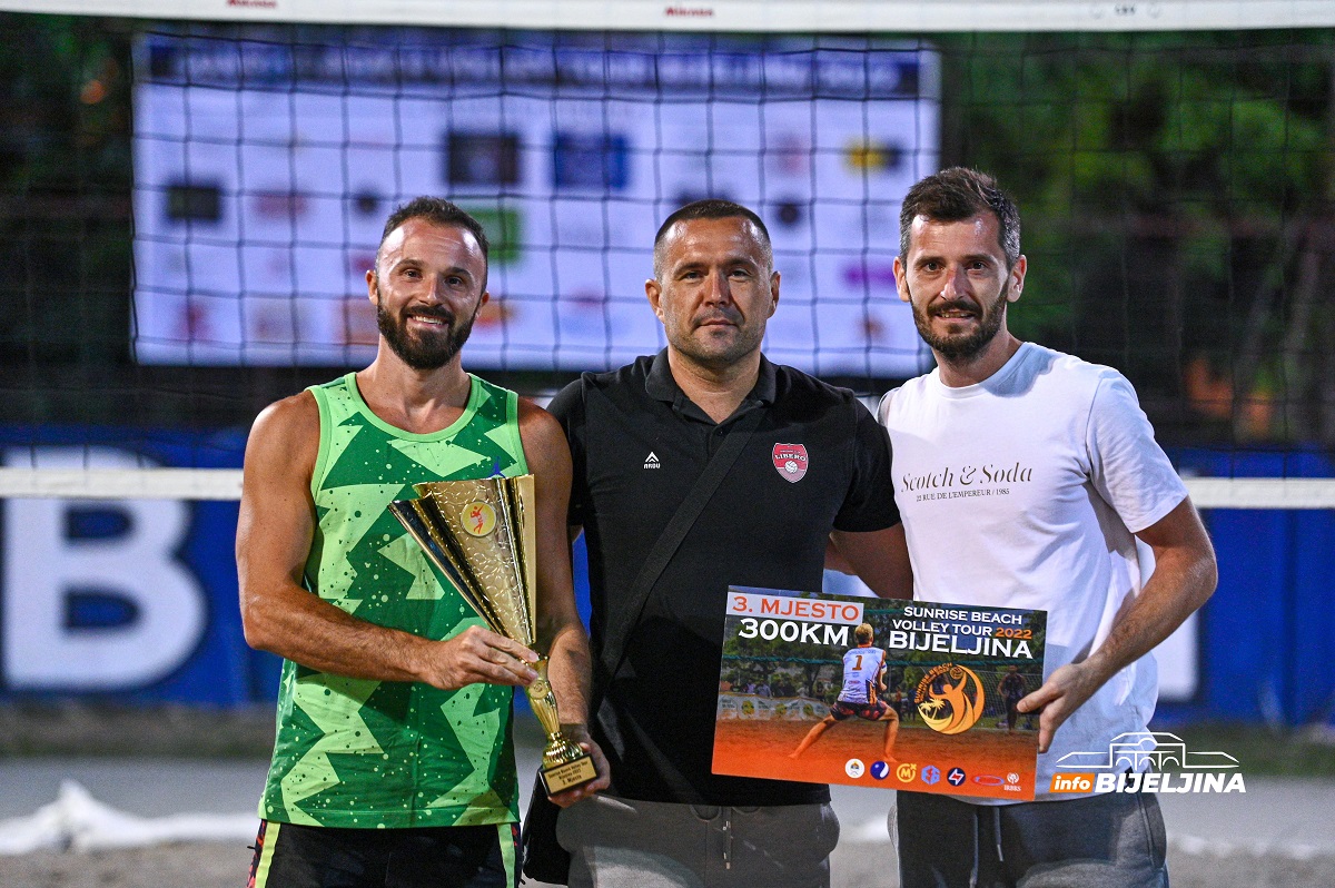 ŠORMAZ I MIRKOVIĆ POBJEDNICI TURNIRA U Bijeljini svečano zatvoren SUNRISE BEACH VOLLEY TOUR (FOTO)