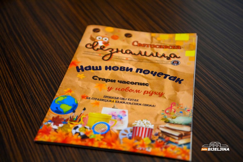 Đaci i nastavnici bijeljinske škole zajedno kreiraju školski časopis: Riznica znanja puna zanimljivih tema (FOTO)