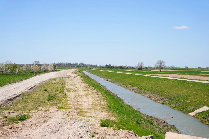 Drinski nasip kod Bijeljine - projekat od izuzetne važnosti (FOTO)