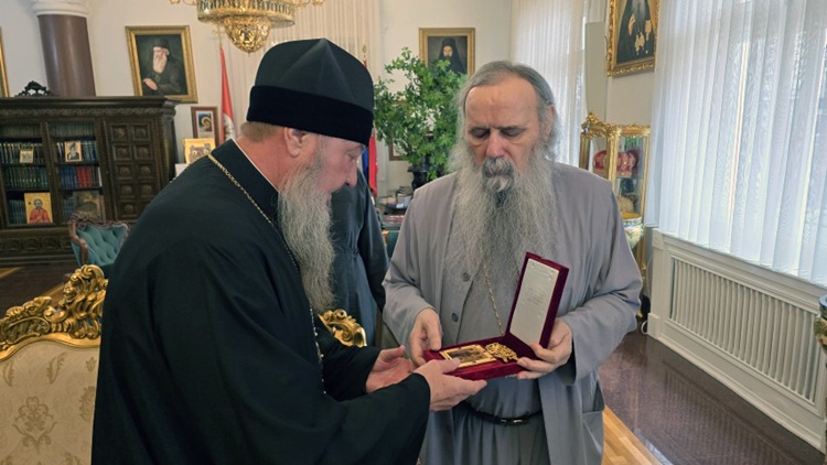 Poseban susret u Bijeljini: Fotije ugostio visokog crkvenog velikodostojnika iz Moldavije