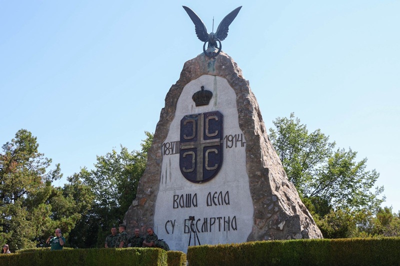 Trninić položio vijenac junacima Cerske bitke: “Svoje živote utkali u slobodu našeg naroda” (FOTO)