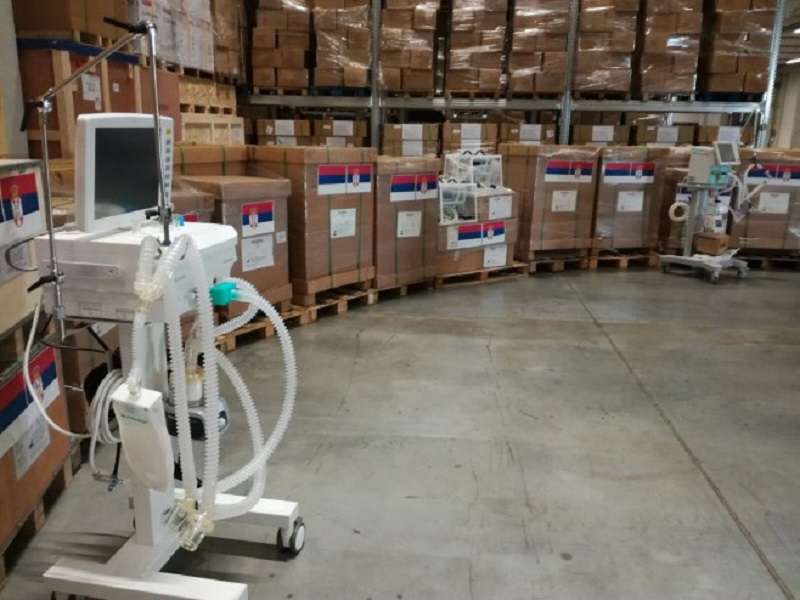 Srbija donirala Srpskoj respiratore i drugu medicinsku opremu