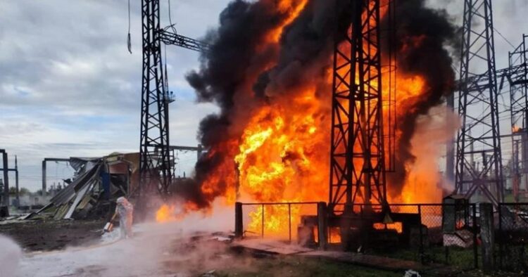Ruski aerodrom u plamenu, Ukrajinci koristili dronove za napad? (VIDEO)