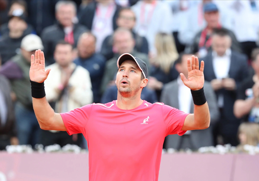 Lajović poslije preokreta u finalu Srpska opena