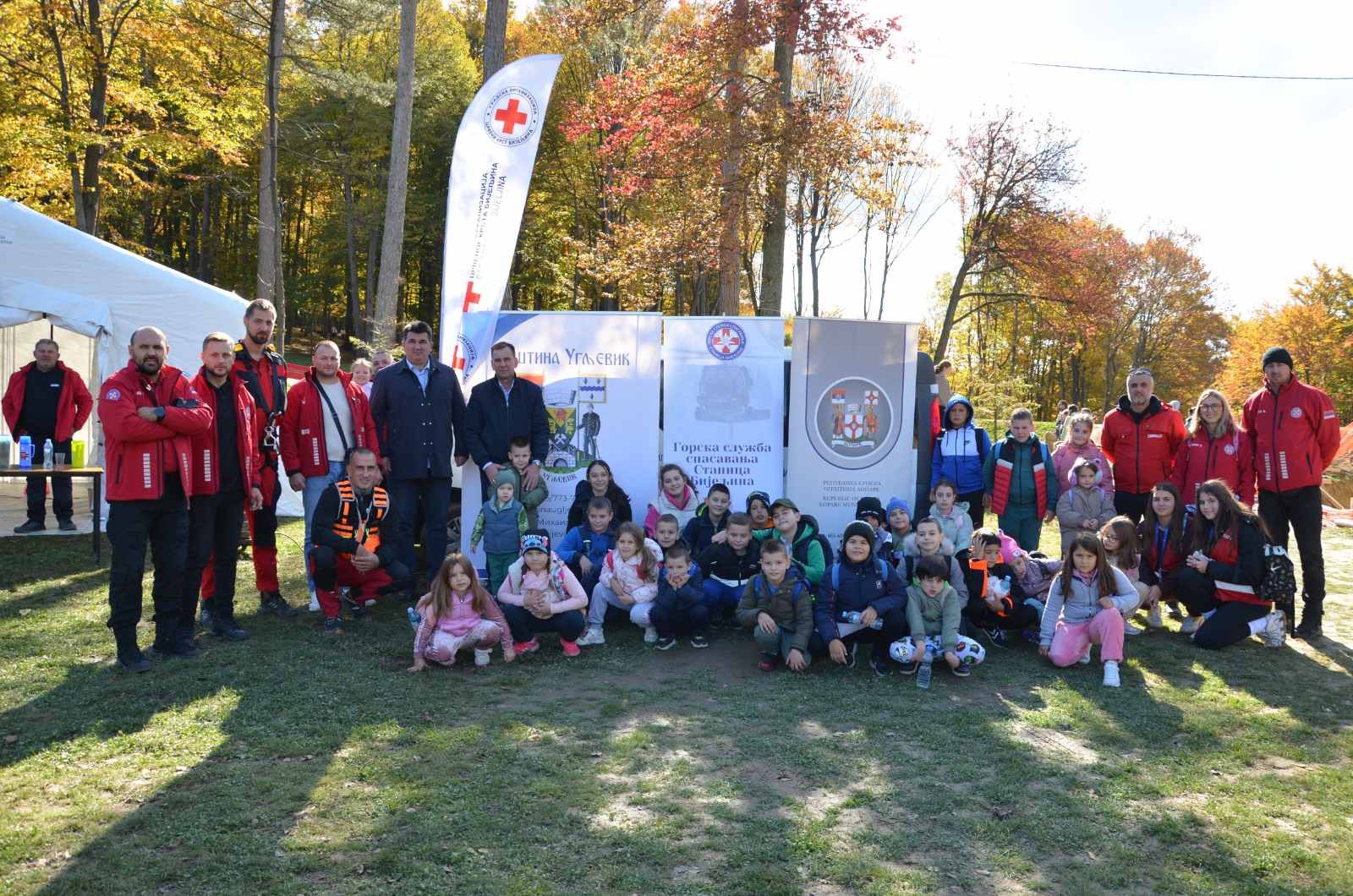 Mališani iz Bijeljine, Lopara i Ugljevika učili kako preživjeti u prirodi na kampu „Djeca GSS“