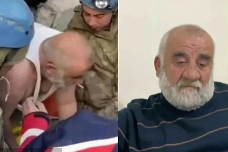 Oglasio se Turčin koji je iz ruševina izvučen sa cigaretom u ustima: Zbog nje sam ostao živ (VIDEO)