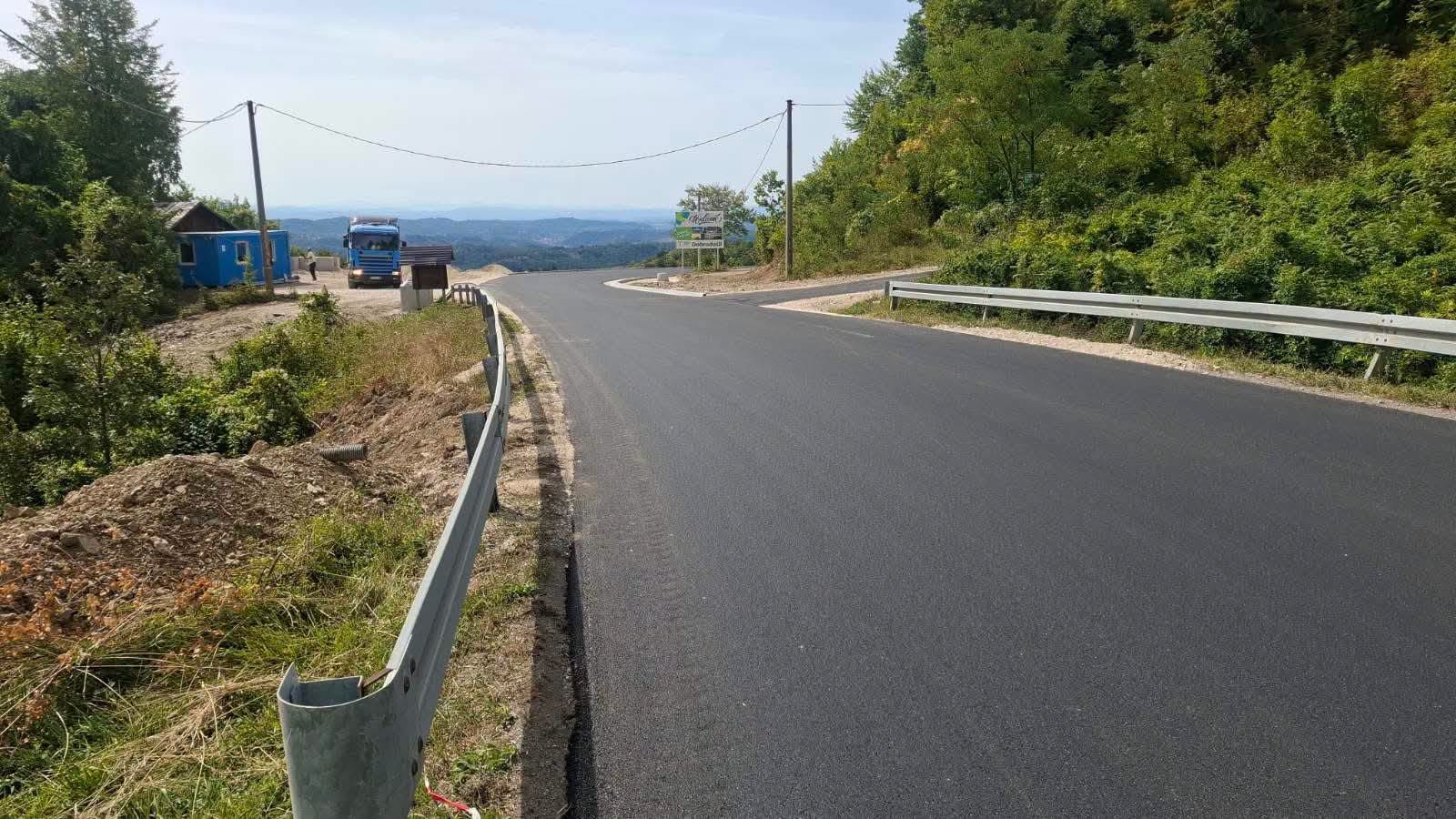 Saniran magistralni put Tuzla–Bijeljina na Banj Brdu